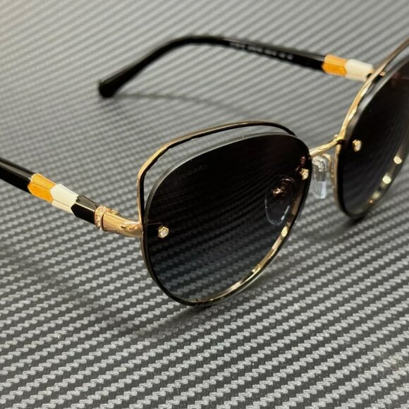 Women\'s Gradient BVLGARI 59mm Sunglasses main image 4